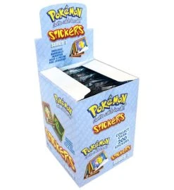 Pokemon Artbox Sticker Series 1 - Display Mit 30 Tüten