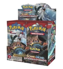 The Pokemon Company International Pokemon Sonne & Mond - Aufziehen Der Sturmröte - Display Mit 36 Boostern