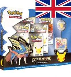 The Pokemon Company International Pokemon Celebrations Deluxe Pin Collection - Englisch
