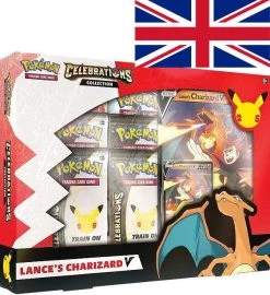 The Pokemon Company International Pokemon Celebrations Lances Charizard-V Collection - Englisch