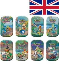 The Pokemon Company International Pokemon Celebrations Mini Tin Set - Alle 8 Mini-Tins - Englisch