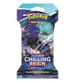 The Pokemon Company International Pokemon Chilling Reign - Sleeved Booster - Zufälliges Artwork ENGLISCH -Spielkarten Shop pokemon chilling reign sleeved booster random english v5