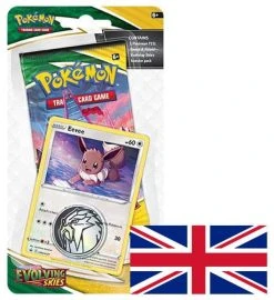 The Pokemon Company International Pokemon Evolving Skies - Checklane Blister Eevee ENGLISCH