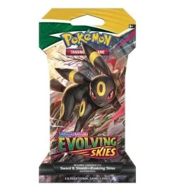 The Pokemon Company International Pokemon Evolving Skies - Sleeved Booster - Zufälliges Artwork ENGLISCH