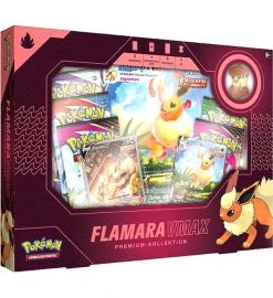 The Pokemon Company International Pokemon Flamara VMAX Premium-Kollektion - Deutsch