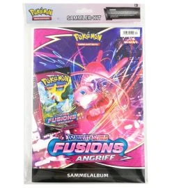 The Pokemon Company International Pokemon Fusionsangriff Sammler-Kit - Album + Booster + Poster