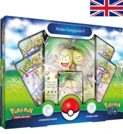 The Pokemon Company International Pokemon GO - Alolan Exeggutor V Collection - ENGLISCH