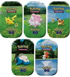 The Pokemon Company International Pokemon GO - Alle 5 Mini-Tins - Deutsch