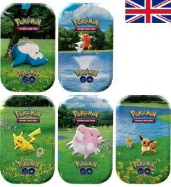 The Pokemon Company International Pokemon GO - Alle 5 Mini-Tins - ENGLISCH