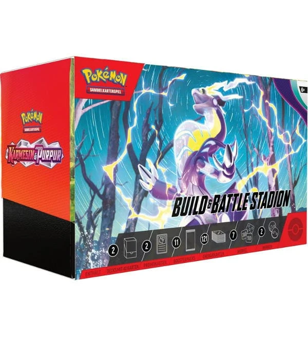 The Pokemon Company International Pokemon Karmesin & Purpur - Build & Battle Stadion - Deutsch 1 The Pokemon Company International Pokemon Karmesin & Purpur - Build & Battle Stadion - Deutsch