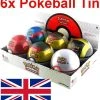 The Pokemon Company International Pokémon Pokeball Tin Spring 2021 Display (EN) - 6 Tins (=18 Booster)