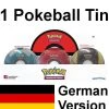 The Pokemon Company International Pokémon Pokeball Tin Frühjahr 2021 - 1 Zufällige Tin (DEUTSCH)