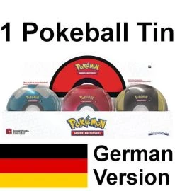 The Pokemon Company International Pokémon Pokeball Tin Frühjahr 2021 - 1 Zufällige Tin (DEUTSCH)