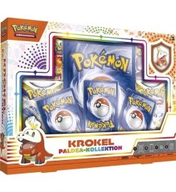The Pokemon Company International Pokemon Preview Box Januar 2023 - Krokel Paldea-Kollektion - Deutsch