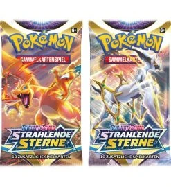 The Pokemon Company International Pokemon Schwert & Schild - Strahlende Sterne - Display Mit 18 Tüten