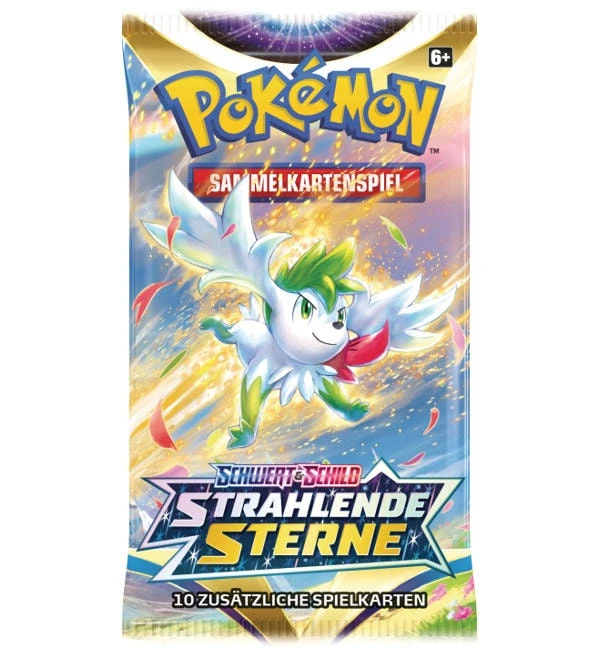The Pokemon Company International Pokemon Schwert & Schild - Strahlende Sterne - Booster Mit 10 Karten 1 The Pokemon Company International Pokemon Schwert & Schild - Strahlende Sterne - Booster Mit 10 Karten