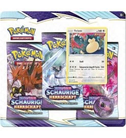 The Pokemon Company International Pokemon Schwert & Schild - Schaurige Herrschaft - 3-Pack-Blister Relaxo