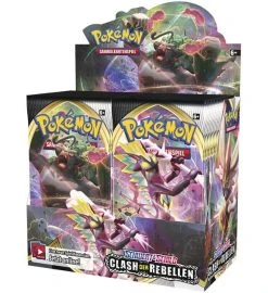 The Pokemon Company International Pokemon Schwert & Schild - Clash Der Rebellen - Display Mit 36 Boostern