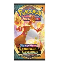 The Pokemon Company International Pokemon Schwert & Schild 3 - Flammende Finsternis - Booster Mit 10 Karten