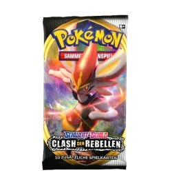 The Pokemon Company International Pokemon Schwert & Schild - Clash Der Rebellen - Booster Mit 10 Karten