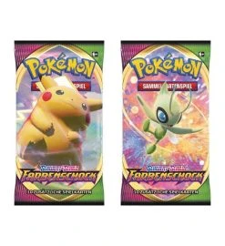 The Pokemon Company International Pokemon Schwert & Schild - Farbenschock - Display Mit 18 Tüten 5 The Pokemon Company International Pokemon Schwert & Schild - Farbenschock - Display Mit 18 Tüten -Spielkarten Shop pokemon schwert und schild farbenschock booster b
