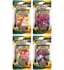 The Pokemon Company International Pokemon Schwert & Schild - Flammende Finsternis - 4 X 2-Pack-Blister
