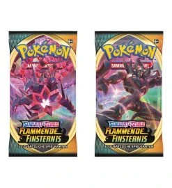 The Pokemon Company International Pokemon Schwert & Schild - Flammende Finsternis - Display Mit 36 Tüten -Spielkarten Shop pokemon schwert und schild flammende finsternis booster b