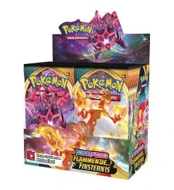 The Pokemon Company International Pokemon Schwert & Schild - Flammende Finsternis - Display Mit 36 Tüten