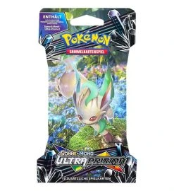 The Pokemon Company International Pokemon Sonne & Mond Ultra Prisma - Sleeved Booster - Zufälliges Artwork