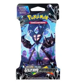The Pokemon Company International Pokemon Sonne & Mond Ultra Prisma - Sleeved Booster - Zufälliges Artwork -Spielkarten Shop pokemon sonne mond ultra prisma sleeved booster v4
