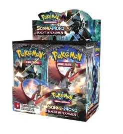 The Pokemon Company International Pokemon Sonne & Mond Nacht In Flammen - Display Mit 36 Boostern