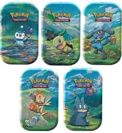 The Pokemon Company International Pokemon Strahlende Sterne - Alle 5 Sinnoh-Stars Mini-Tins - Deutsch