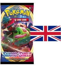The Pokemon Company International Pokemon Sword & Shield - Base Set - Booster Mit 10 Karten (EN)