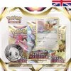 The Pokemon Company International Pokemon Sword & Shield - Astral Radiance - 3-Pack-Blister Eevee EN