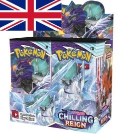 The Pokemon Company International Pokemon Sword & Shield - Chilling Reign - Display Mit 36 Tüten ENGLISCH