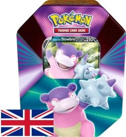 The Pokemon Company International Pokemon Tin Box #91 Galarian Slowbro-V 2021 (ENGLISH)
