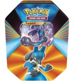 The Pokemon Company International Pokemon Tin Box #92 Lucario-V 2021 (DE)