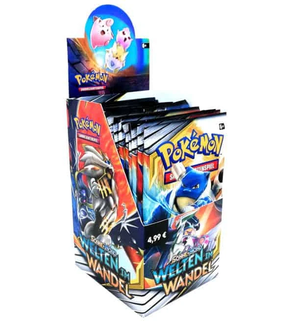 The Pokemon Company International Pokemon Welten Im Wandel - Display Mit 18 Boostern 1 The Pokemon Company International Pokemon Welten Im Wandel - Display Mit 18 Boostern