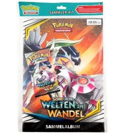 The Pokemon Company International Pokemon Welten Im Wandel Sammler-Kit - Album + Booster + Poster