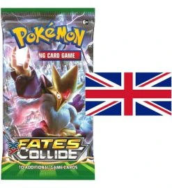 The Pokemon Company International Pokemon XY - Fates Collide - Booster Mit 10 Karten (EN)