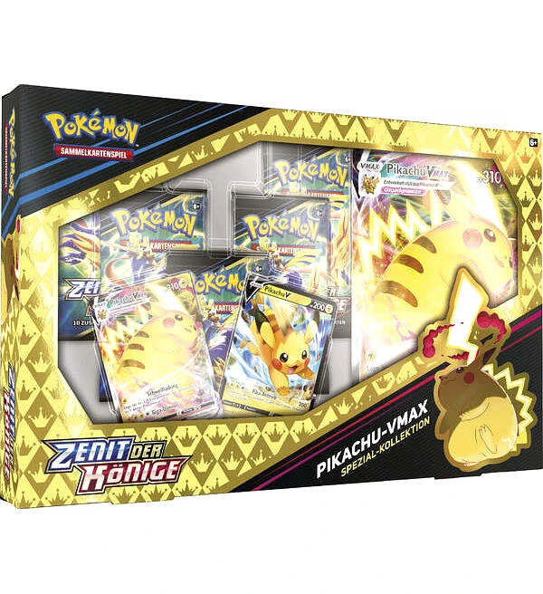 The Pokemon Company International Pokemon Zenit Der Könige - Pikachu-VMAX Spezial-Kollektion - Deutsch 1 The Pokemon Company International Pokemon Zenit Der Könige - Pikachu-VMAX Spezial-Kollektion - Deutsch