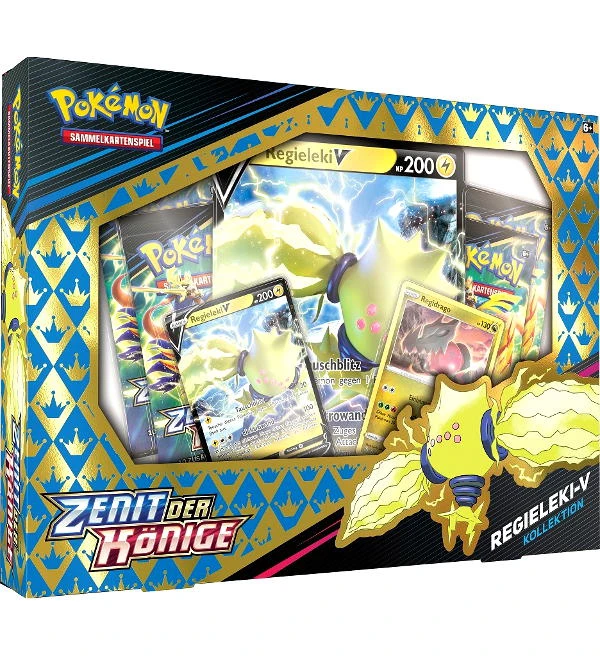 The Pokemon Company International Pokemon Zenit Der Könige - Regieleki-V Kollektion - Deutsch 1 The Pokemon Company International Pokemon Zenit Der Könige - Regieleki-V Kollektion - Deutsch