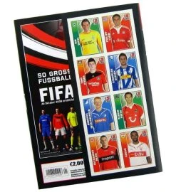 Topps Bundesliga Sticker 2009 / 2010 Album -Spielkarten Shop topps bundesliga 2009 2010 sticker album rueckseite