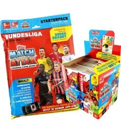 Topps Bundesliga Match Attax 2021/22 - Starterpack + Display Mit 36 Tüten