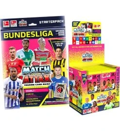 Topps Bundesliga Match Attax 2022/23 - Starterpack + Display Mit 36 Tüten