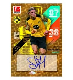 Topps Bundesliga Match Attax CHROME 2021/22 - Display Mit 18 Tüten