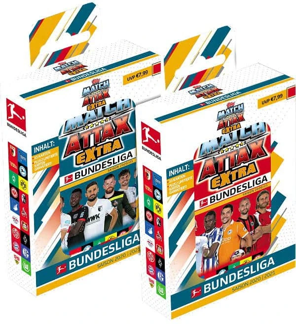 Topps Bundesliga Match Attax EXTRA 2020/21 - Mini-Tin Set 1 Topps Bundesliga Match Attax EXTRA 2020/21 - Mini-Tin Set