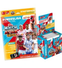 Topps Bundesliga Match Attax EXTRA 2021/22 - Starterpack + Display