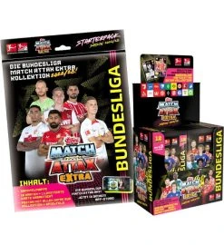 Topps Bundesliga Match Attax EXTRA 2022/23 - Starterpack + Display