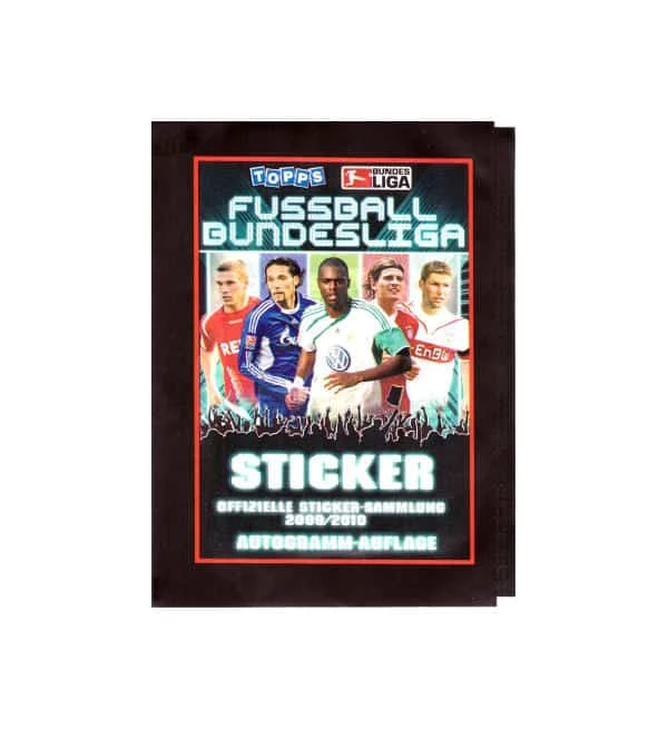 Topps Bundesliga Sticker 2009 / 2010 10 Tüten 1 Topps Bundesliga Sticker 2009 / 2010 10 Tüten
